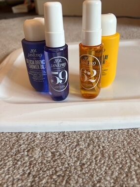Sol de Janeiro Mini Fragrance Mist, Oil, & Body Wash - 59 & 62